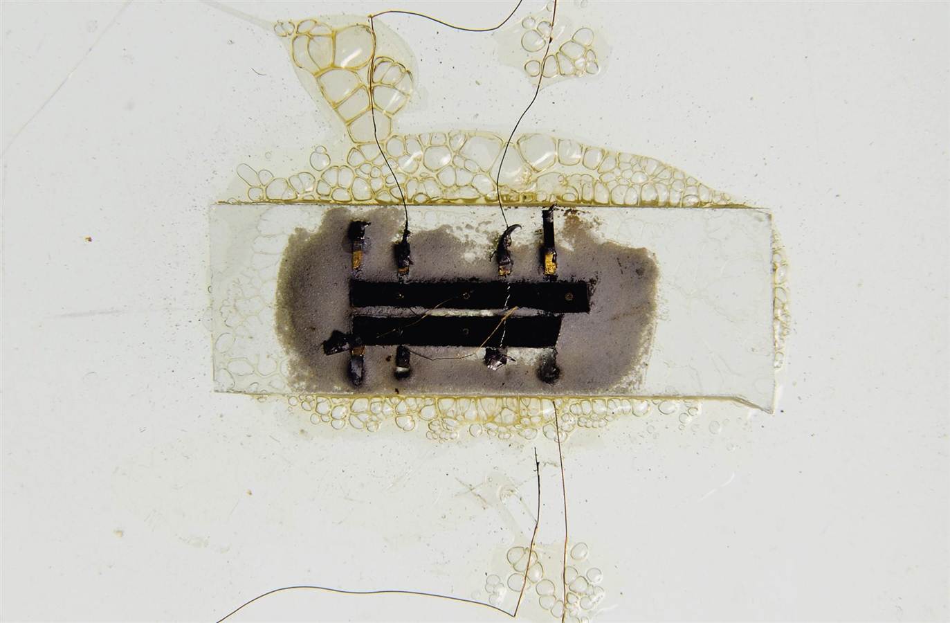 The First Microchip Handmade in 1958 by Jack Kilby
