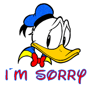 Sorry Donald Duck
