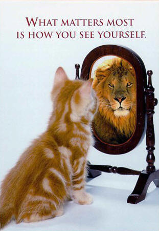 What matters is how you see yourself