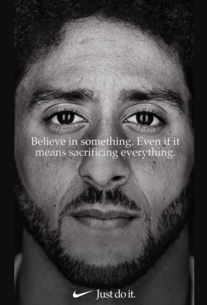 Colin Kapernick just do it